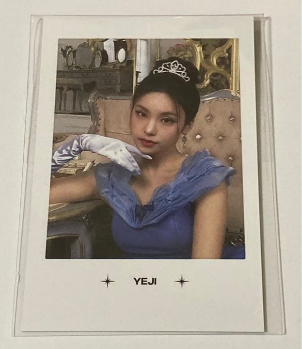 [USED] ITZY Yeji Fan Meeting Offline Limited Edition Photocard
