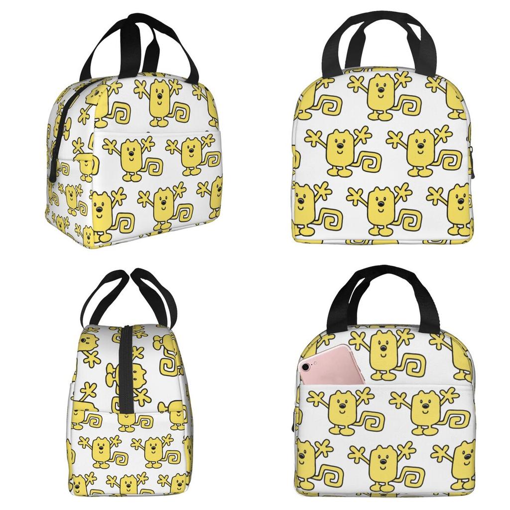 Wow Wow Wubbzy Insulated Lunch Bag for Kids School Cooler Thermal Food Box Tote Portable Lunch Boxes Container