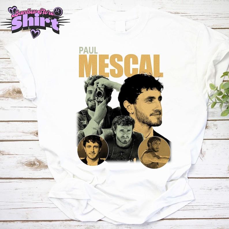 Paul Mescal Vintage Retro Shirt Paul Mescal Tee Paul Mescal TShirt T Shirt
