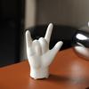 Creative Jewelry Rack Ring Storage Rack Finger Palm Ceramic Figurine Necklace Display Stand Desktop Bracelet Holder Ornament