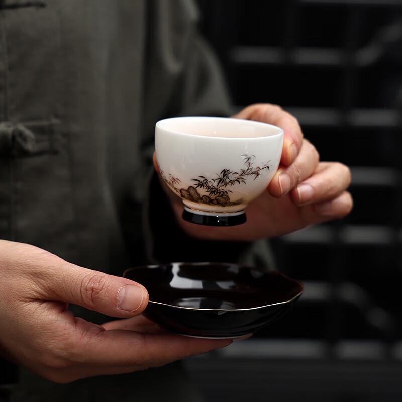 Tang Hui Bamboo Shadow Ceramic Tea Set