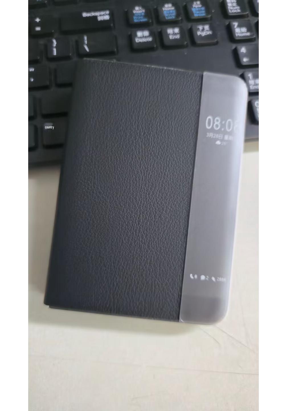 

Huawei Pura XMax Leather Case: Flip-Free Answer Feature Pura X Max чёрный
