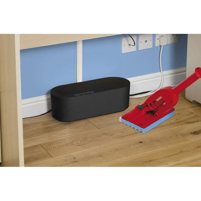 Boîtier de rangement - D-LINE - Cable Tidy Mini Box - Noir - Rangement de câbles - Compact