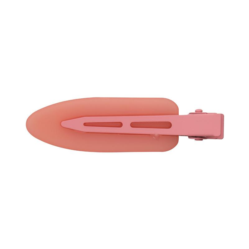 UXSL Fashion Frosted No Trace Hair Clip Women Summer Jelly Color HairPins Bangs Clip Women Girl Makeup Clip Barrettes Headdress