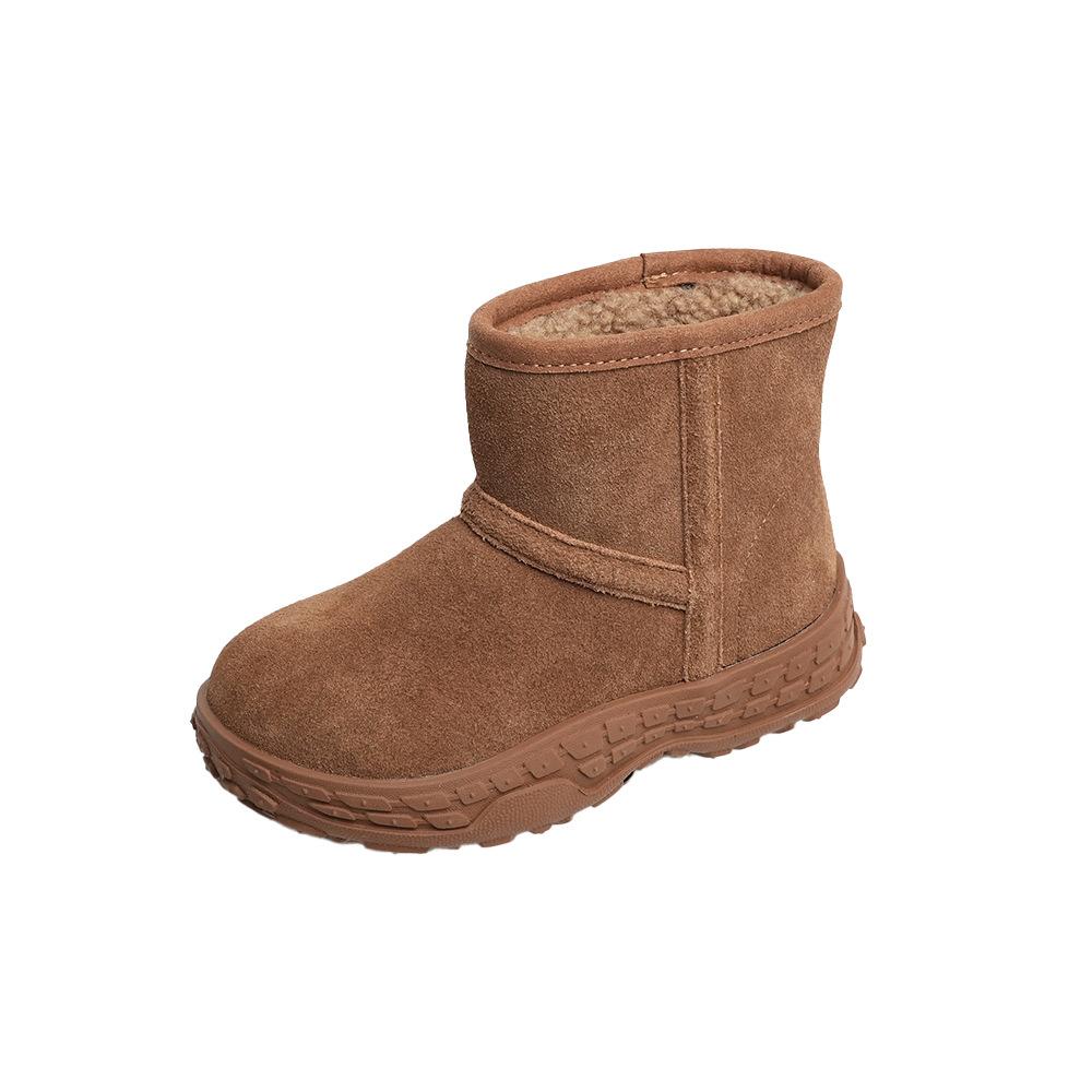 XSHX "Paris Tire" retro children's Chelsea winter boys and girls pedal snow boots [Wenzhou shoes]