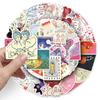 50Pcs Kawaii Girl Cartoon Decoration Decals Fairy Tale Style Graffiti Stickers Diy Suitcase Laptop Phone Bike Ins Sticker