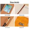 A5 Retro Password Lock Notebook Gift Box Set: Thick Creative Planner & Diary