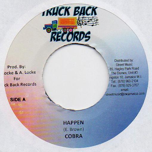 

7inch Record MAD COBRA Happen NONE Truck Back Reco 2007 Jamaica Reggae Ska Dub Used