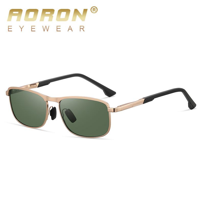 aoron Driving Polarized Sunglasses Outdoor UV Protection Discoloration Sunglasses Fashion Glasses
