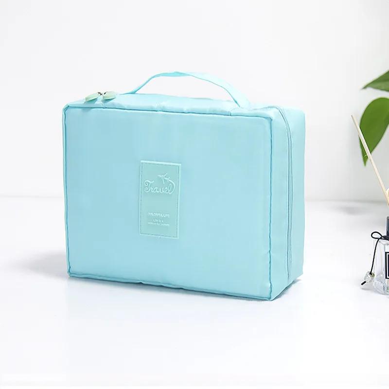 Multifunkční dámská venkovní úložná taška Toaletní potřeby Uspořádejte kosmetickou tašku Přenosná voděodolná cestovní pouzdra na make-up pro ženy