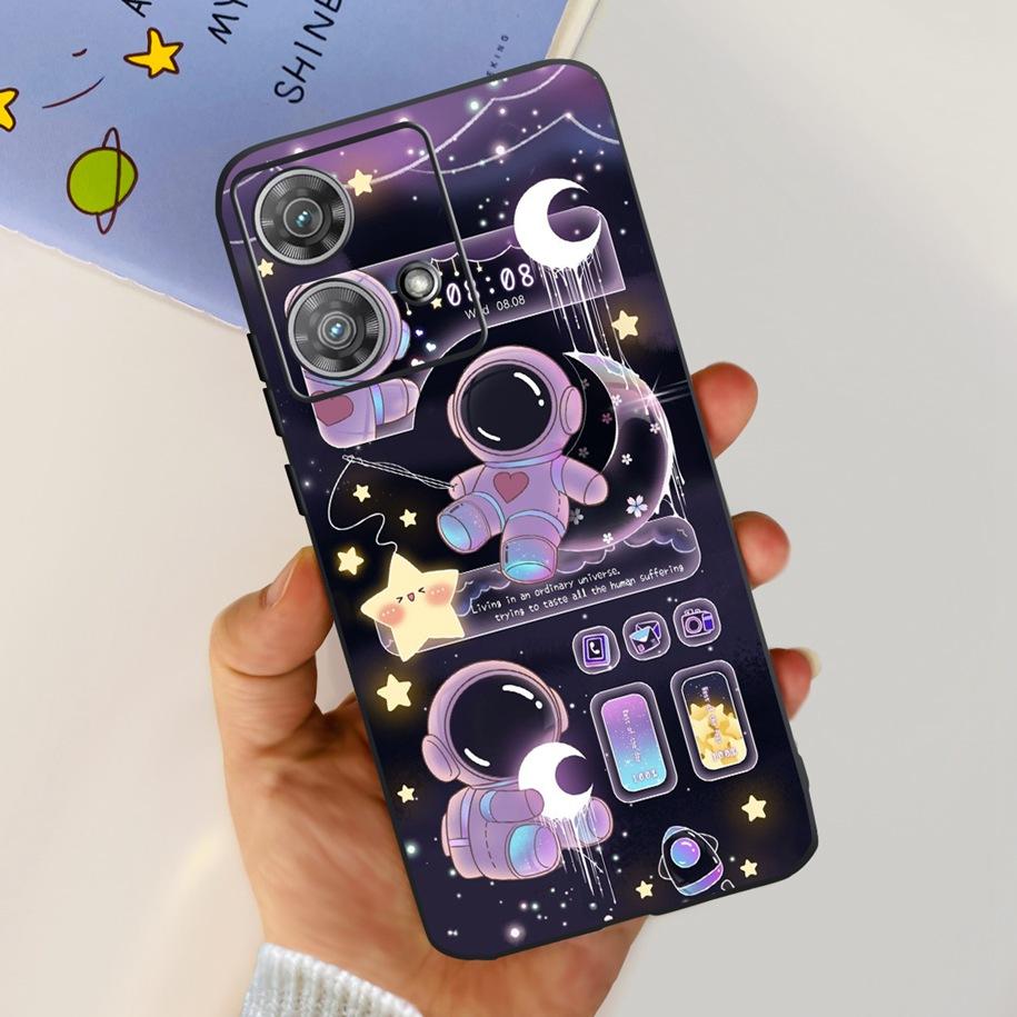 For Motorola Edge 40 Neo Case Soft Transparent Silicone Bumper Shockproof Cover For Moto Edge40 Neo Edge40Neo 5G XT2307-1 Fundas