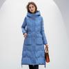 2026 Winter Women's Sleeveless Cotton Jacket Female Casual Hooded Long Over Knee Cotton Vest Jacket Women Thicken Warm Coats