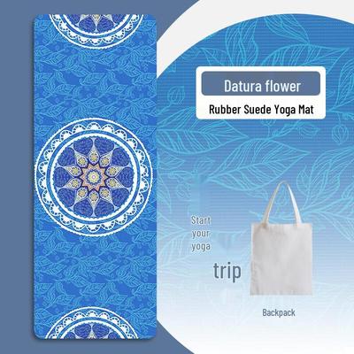 ZeBian 1.5mm Suede Foldable Travel Yoga Mat