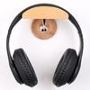 HIGHAWK Headphone Rack, Headset Hanger, Wall-Mounted Wooden Stand, Monitor Headphone Holder, Hanger, Punch-Free (Wooden Hooks)
