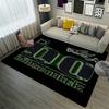 Böhse Onkelz German Rock Band Carpet, Retro Rug, Suitable for Living Room, Bedroom, and Bar.