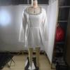 Spring women's dress temperament elegant square neck pearl lace short fashion dress