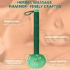 Lymphdrainage Hammer Manueller Körpermassagehammer, Klopfmassagegerät mit langem Griff zur Linderung von Rückenschmerzen