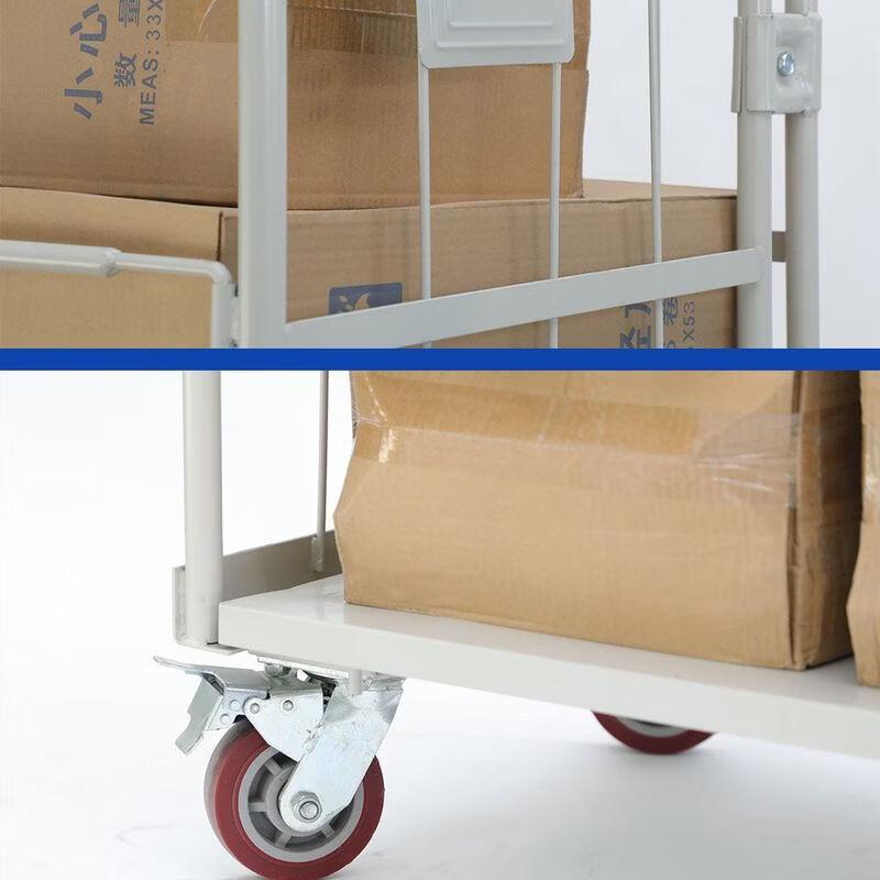 Heavy-Duty Silent Logistics Platform Cart