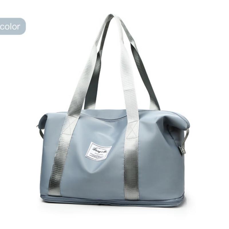 ZY Women s Portable Splash-proof Travel Duffel Bag