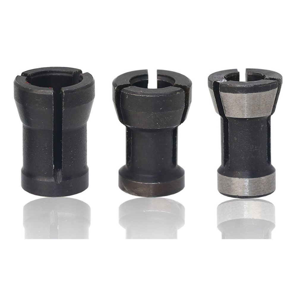 

3 шт., цанговая гайка с черным конусом, легкий вес, регулируемый аксессуар для деревообработки, цанга для дома