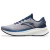 Cushioning Wear-Resistant Low-Top Running Shoes Men's Gray Blue Sneakers 112415582-3