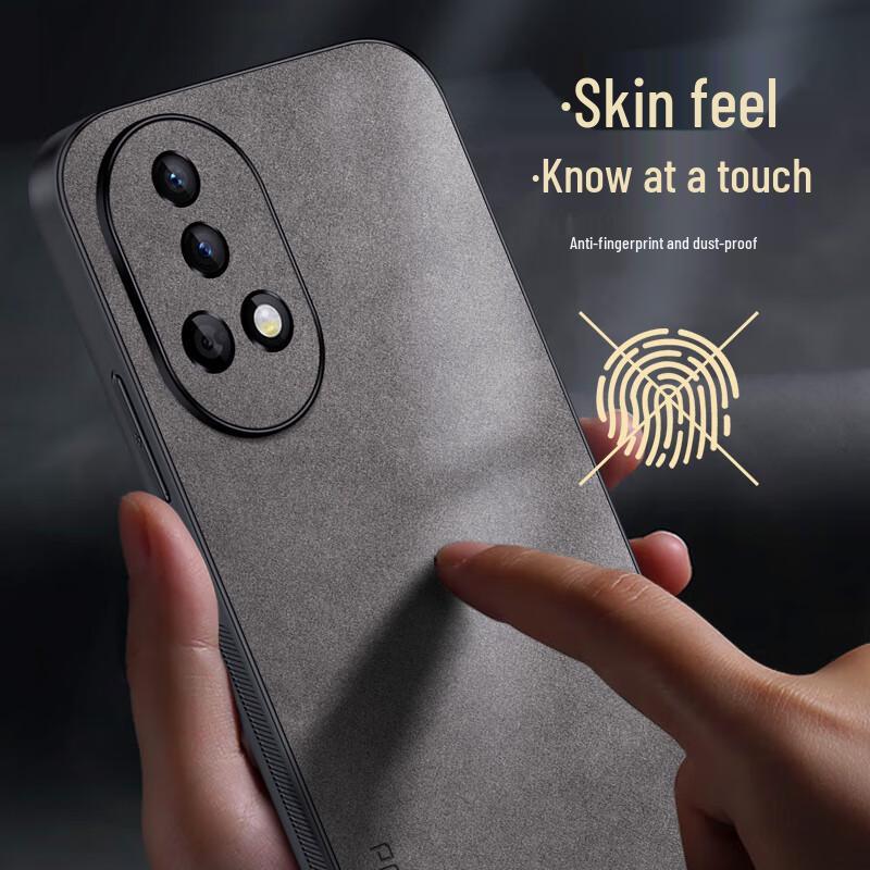 Huawei Nova Series Light Luxury Lambskin Phone Case with Full Lens Protection