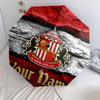 1 PC Automatic Folding Umbrella - Sunderland A.F Custom Name Pattern, Portable & Foldable Design with 8 Ribs, Christmas Birthday Gifts