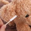 50pcs 15cm Pet Cotton Swabs Single-head Dirt Removal Cotton Swabs Dog Cotton Buds Disposable Pet Ear Wash Cotton Ball Grooming