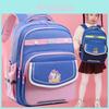 Cute Oxford Fabric Backpack For 3-4 Grade Kids With Cartoon Design And Padded Straps