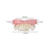 Korean Retro Satin Pleated Hairpin Spring Clip Women Hair Clip Barrettes Headwear Hairgrips Hair Accessories Hair Styling Tool