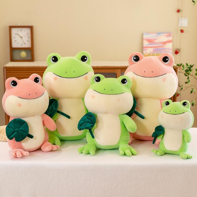 Cute Frog Plush Toy Soft And Cuddly Ideal Gift For Kids Wholesale