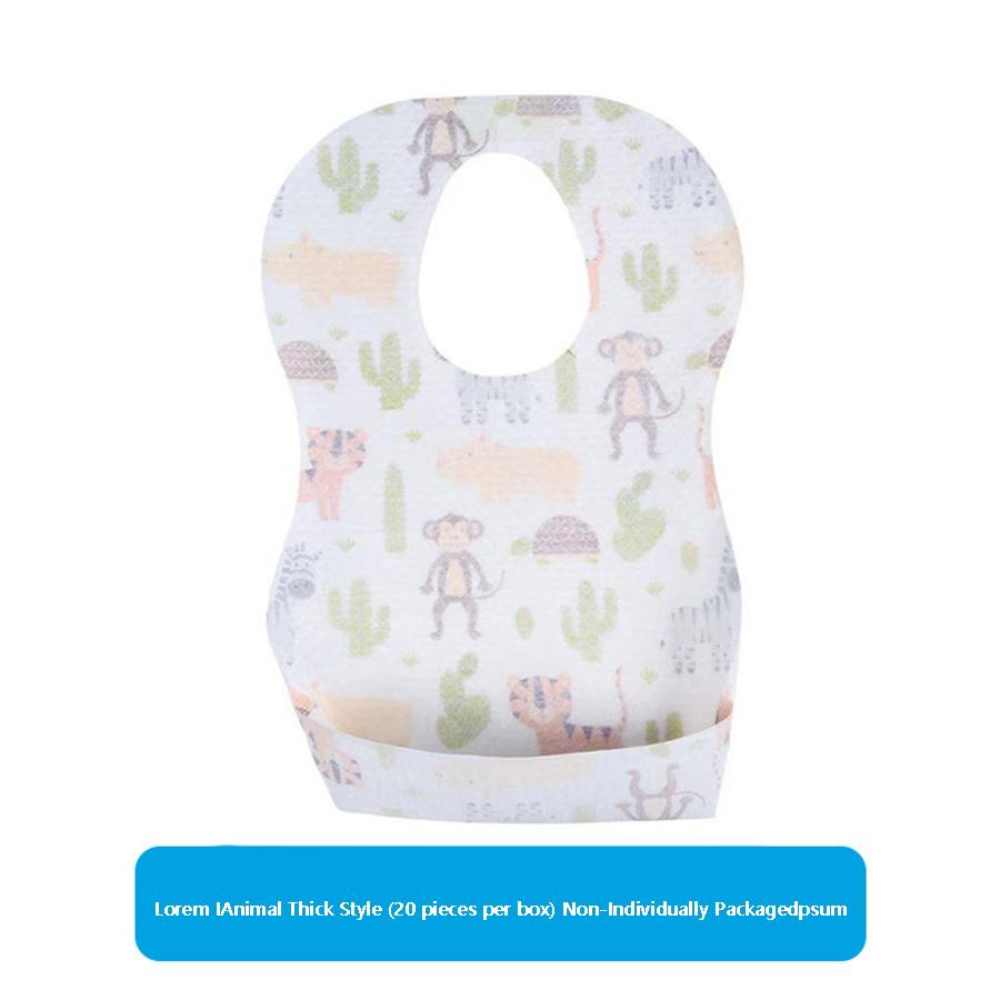 

Одноразовий слюнявчик дитяча серветка для слини дитяча сумка для їжі не потребує прання водонепроникний брудовідштовхувальний слюнявчик артефакт для їжі портативний суперм який