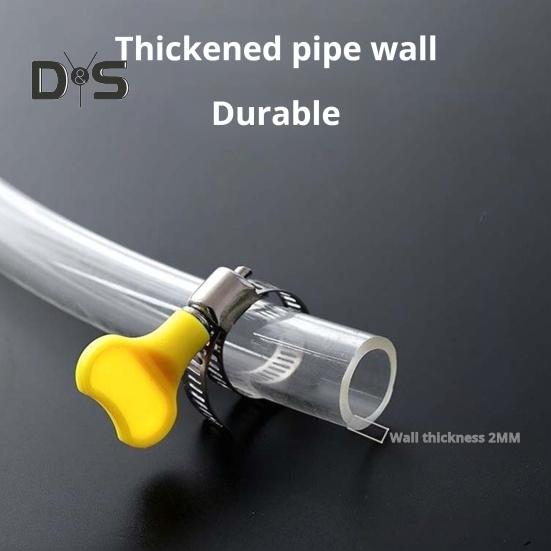 Mehrzweck-Flüssigkeitsabsaugpumpe, tragbare manuelle Kraftstofftransferpumpe mit Hochdurchflussschlauch, wiederverwendbare Öl-Kraftstoff-Siphonpumpe