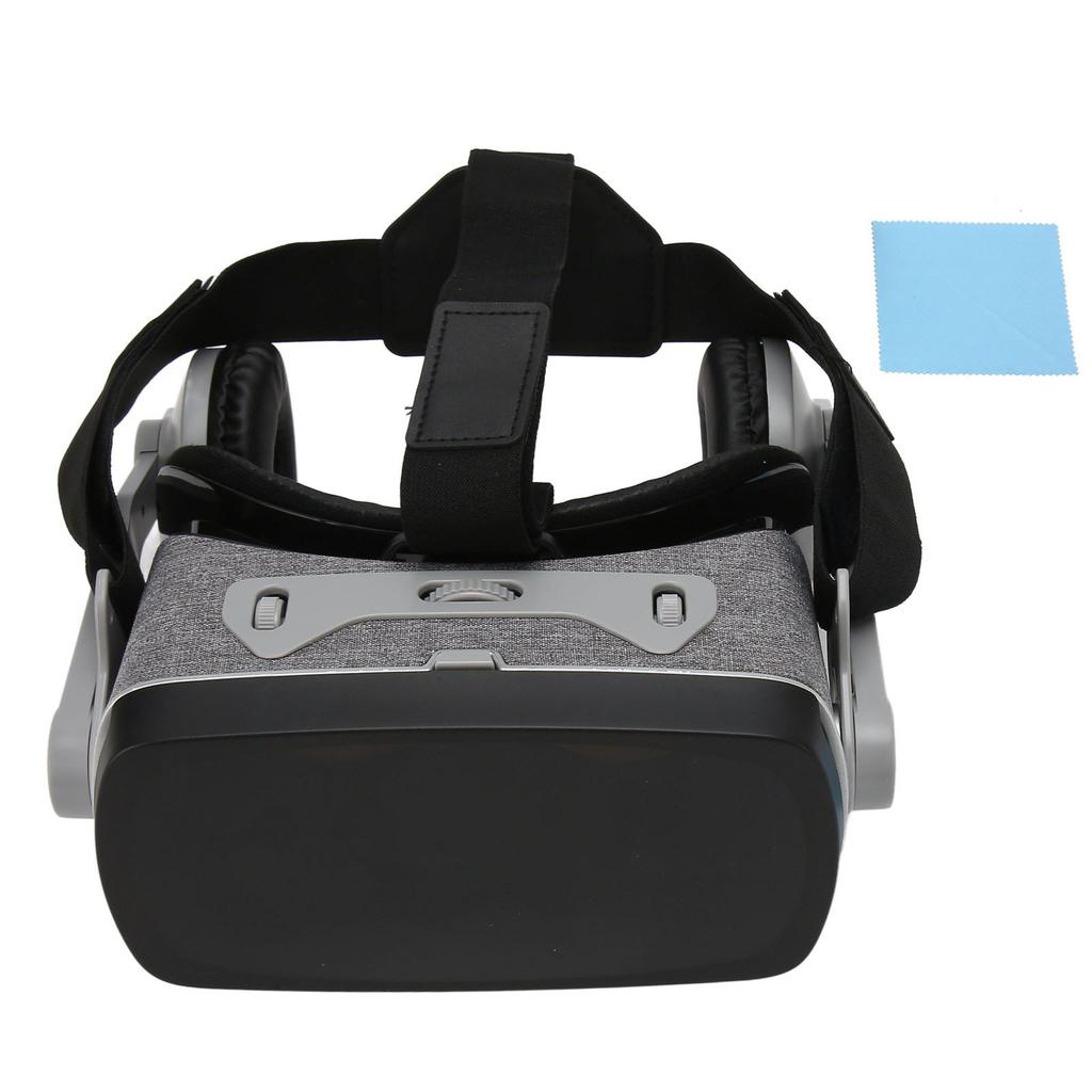 Virtual Reality VR Headset Universell Mobiltelefonstyrt Anti-blått Lys Linse 3D-briller Hjelm VR