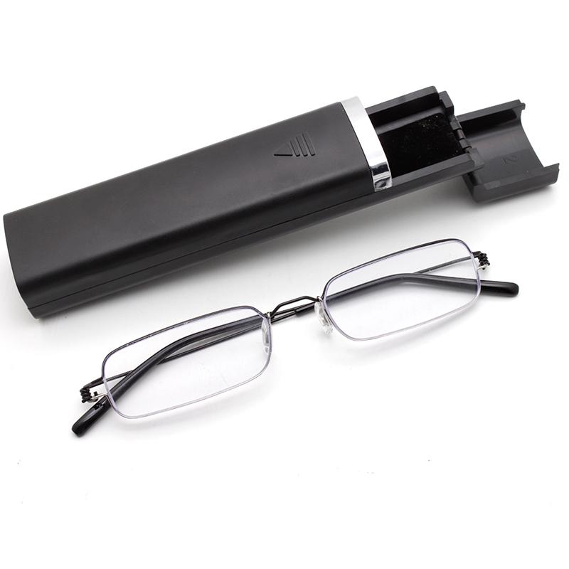 

Updated High-end ultra-light screwless design fine thread lightweight super elastic high-definition blue light blocking reading glasses 2
