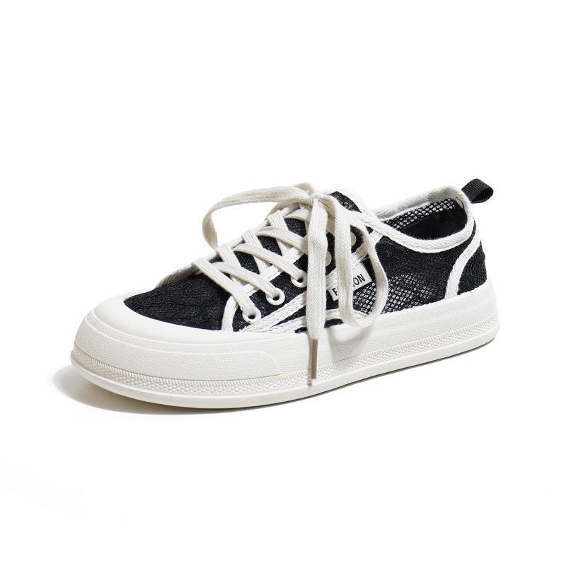 Shoes women's summer casual shoes breathable mesh shoes in trendy shoes lace fisherman shoes thick baseplate shoes