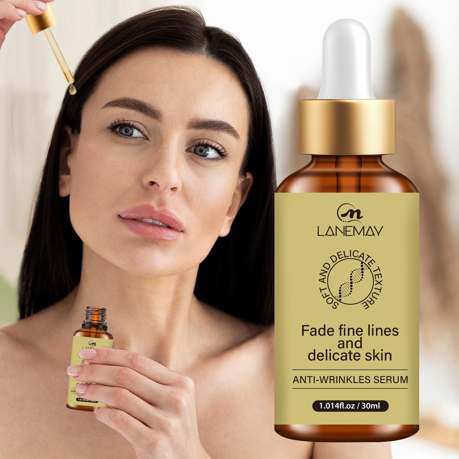 

Anti-Wrinkles Serum-Smooth And Iustrous-Reduce Fine Lines-Suitable For All Skin Types, 30ml