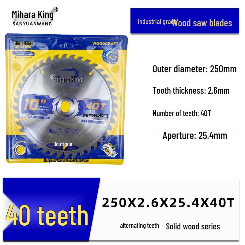 Woodworking Angle Grinder Saw Blade - Alloy Cutting Disc for Wood, Sizes 4/5/7/9 inch