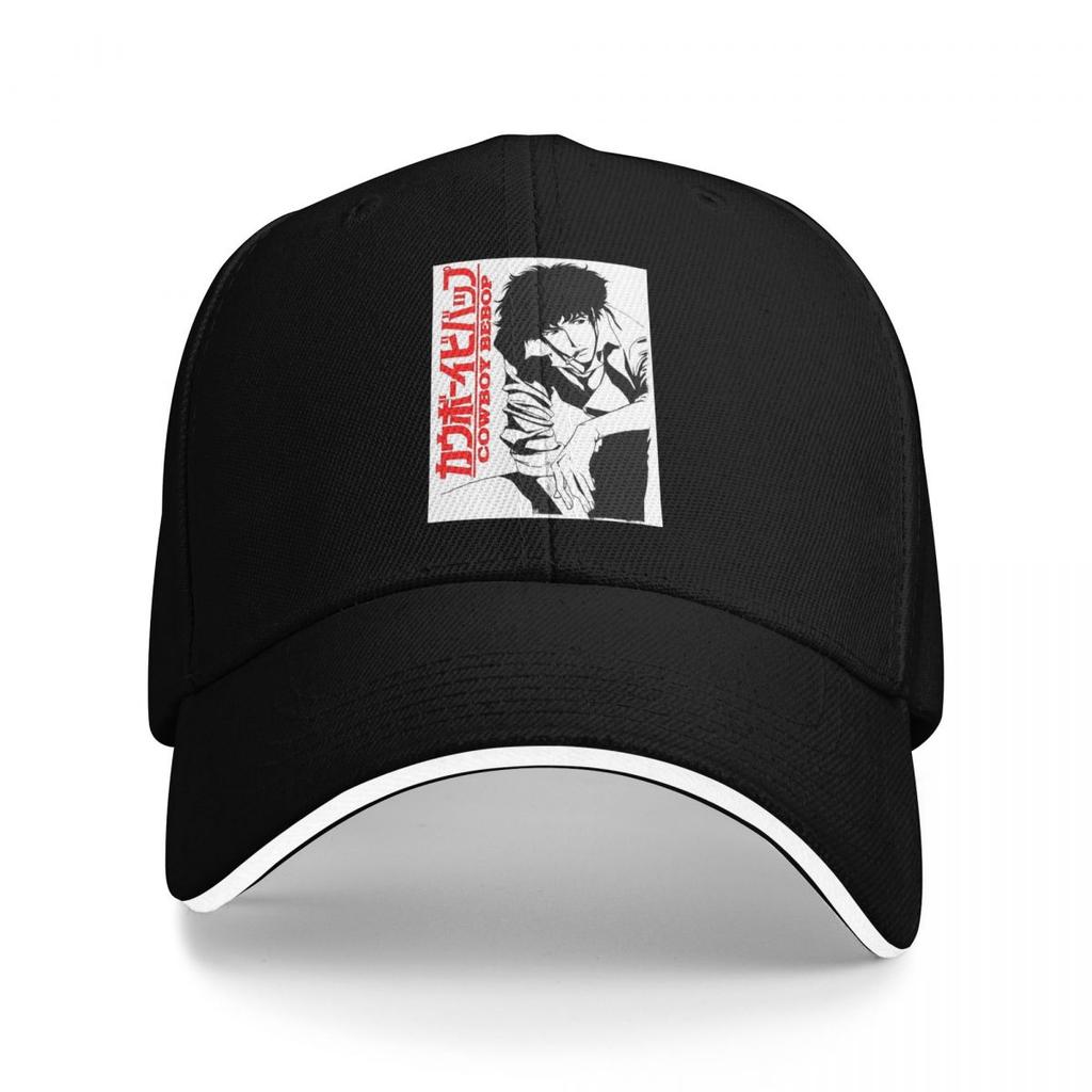 Animes Cowboy Bebop Logo Baseball Caps Snapback Baseball Hats Breathable Casual Casquette Outdoor Unisex