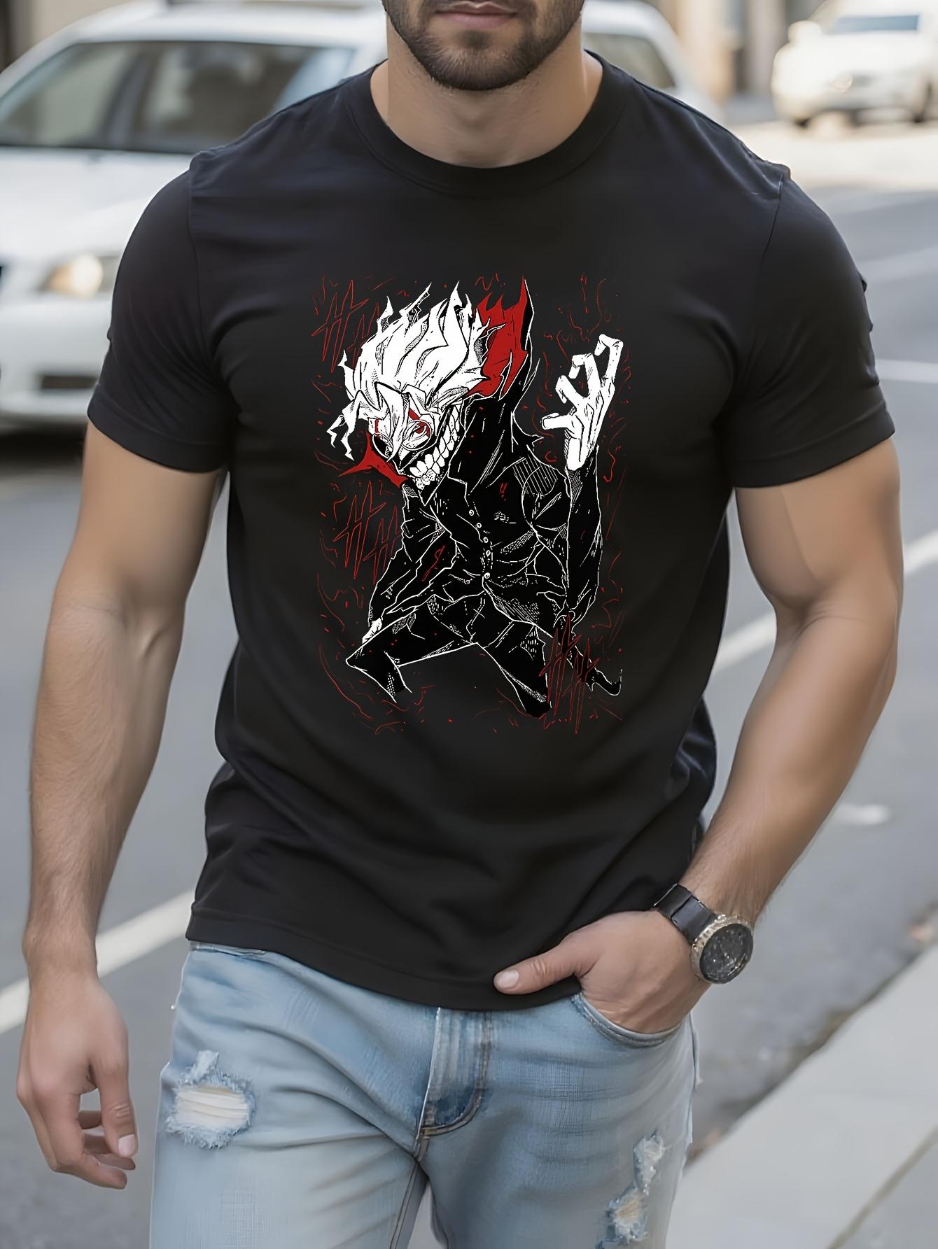 Dandadan Okarun Momo Ayase Graphic Tshirt Black Anime Man... S