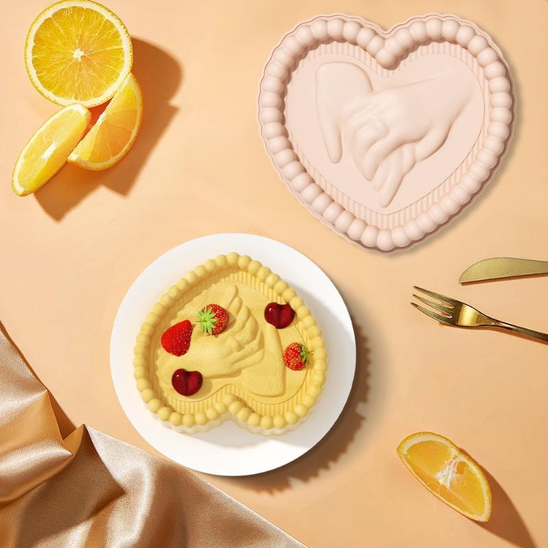 6 Inch Charlotte Cake Pan Silicone Cheesecake Nonstick Round Silicone Baking Mold Cake Molds For Strawberry Shortcake Tart Pie