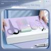5-20 Pack Clear Document Folders Plastic Envelopes with Label Pocket and Snap Button for Home Work Office Organization