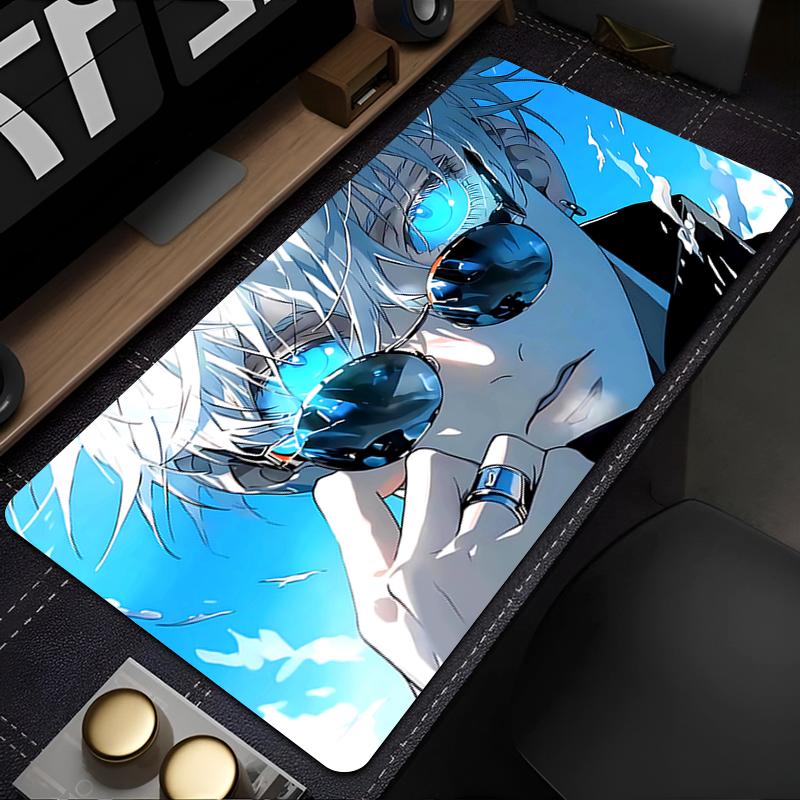 Δροσερό Mousepad Παιχνιδιών Jujutsu Kaisen Gojo Επιτραπέζιο Mat Επαγγελματικό Premium Mousepad Παικτών Αξεσουάρ Ελέγχου Ταχύτητας Πληκτρολόγιο