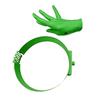 UV Protection Orchid Finger Sun Visor Novelty Plastic Palm Sun Hat Detachable Hand Adjustable Palm Visor Headband Beach Party