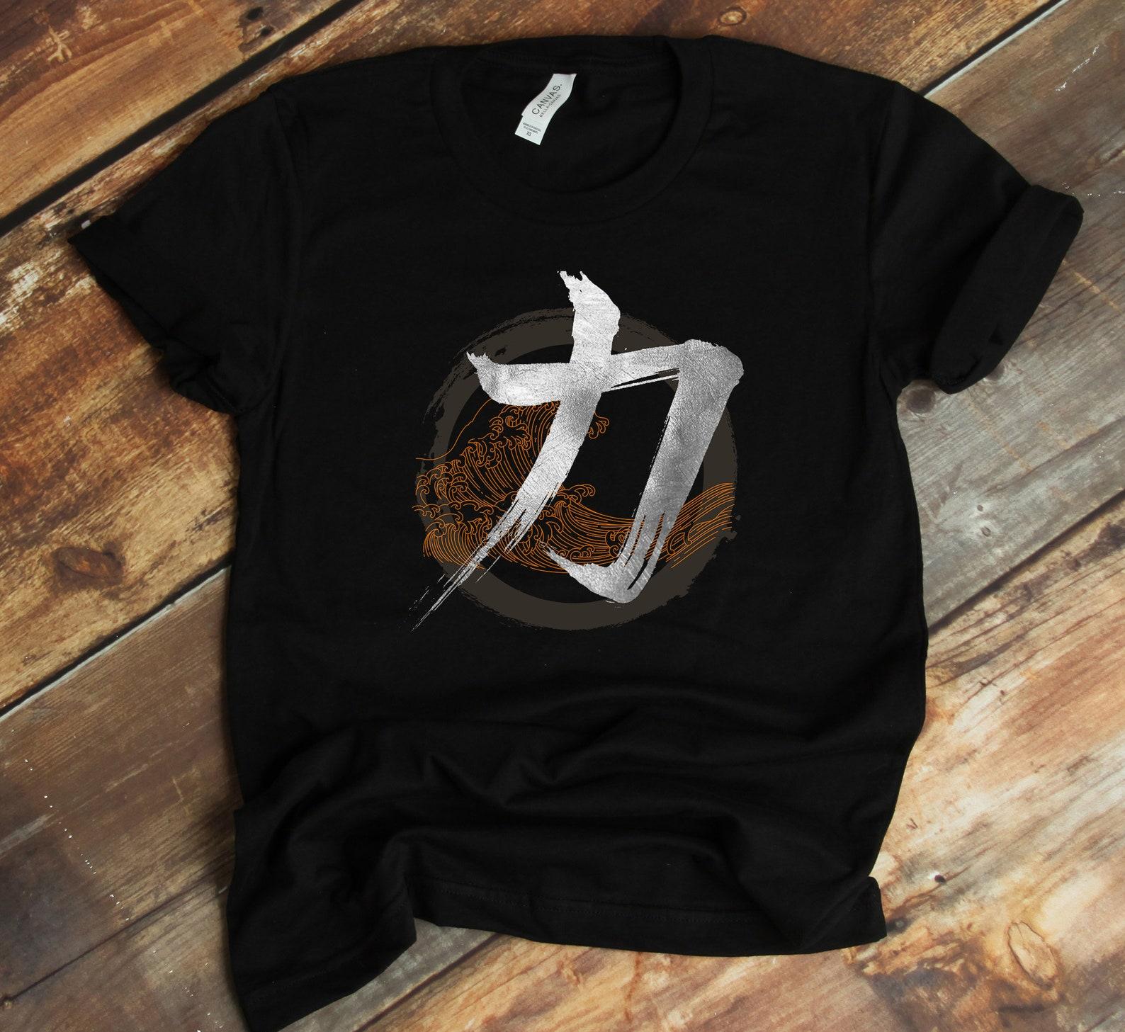Strength Japanese Kanji T-Shirt, Tank-Top, T-shirt, Japanese Culture, Japan Lover, Power, Entrepreneur, Gift For Japan Lover S