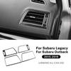 Air Conditioner AC Vent Outlet Defogger Trim For Subaru Legacy Outback 2015-2019 Car Interior Dashboard Side Decoration Cover