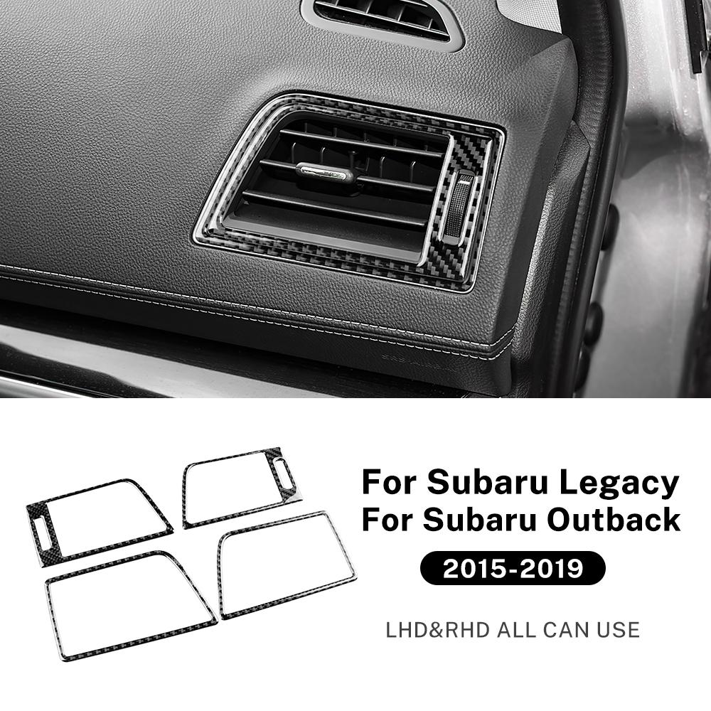 Air Conditioner AC Vent Outlet Defogger Trim For Subaru Legacy Outback 2015-2019 Car Interior Dashboard Side Decoration Cover