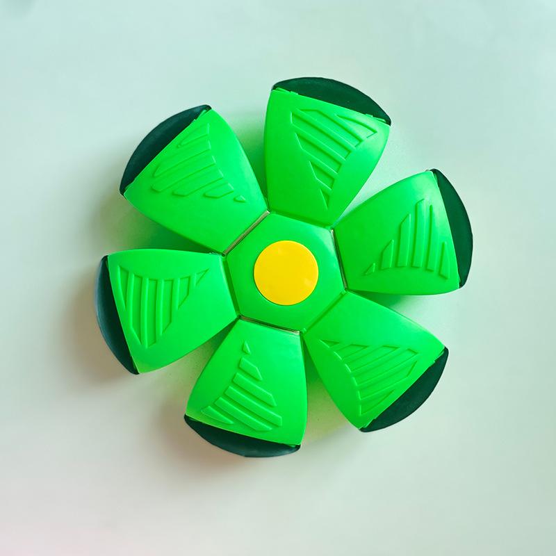 Frisbee Ball dla psa - przenośna zabawka urodzinowa dla szczeniaka interaktywna piłka Mako Stress Relief Kids Toys