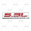Car Styling 3D Metal Chrome Zinc Alloy Adhensive Emblem 4.0L 4.6L 4.7L 5.0L 5.3L 5.7L Body Trunk BHDTR Fender Badge Accessory