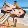 Hyunjin 2D Flat Print Beach Towel, Large Soft Quick Dry Towel for Beach Camping Swimming.NSTJ0928088